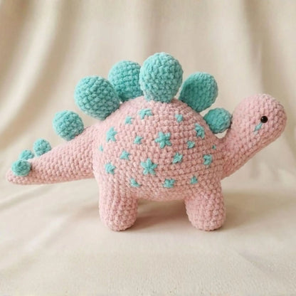 Easy Stegosaurus Crochet Pattern (PDF) for Beginners