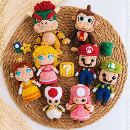 Pixel Adventure Crochet Friends — 8in1 Pattern Bundle PDF