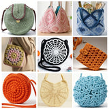 Modern Crochet Bag Patterns — 9 Design Bundle PDF