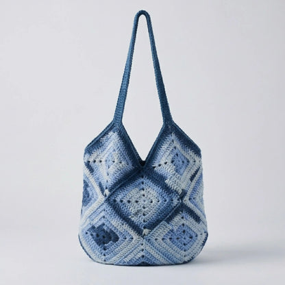 The Humble Bag Crochet Pattern — Granny Square Tote PDF