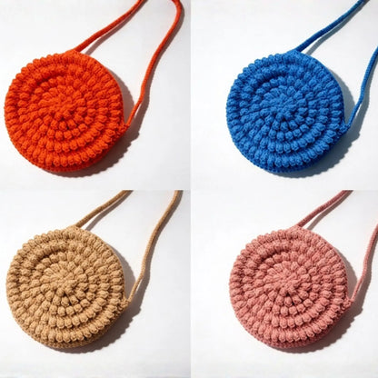 Marigold Circle Crochet Bag — Beginner Pattern PDF