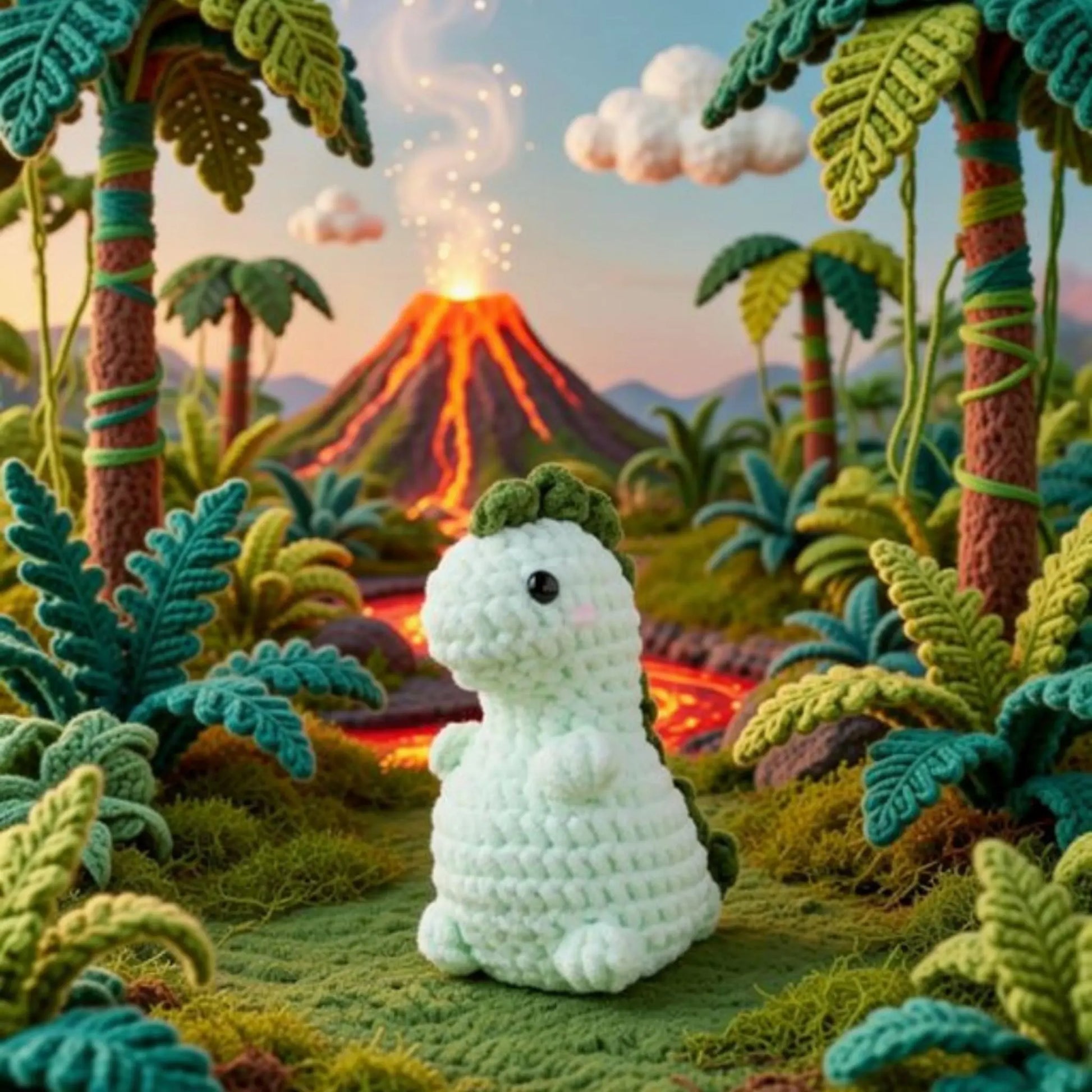 Low Sew Crochet Dino — 24 Beginner Dinosaur Pattern Bundle PDF crochet pattern PDF by MrsCrochetWorld