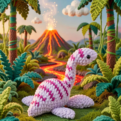 Low Sew Crochet Dino — 24 Beginner Dinosaur Pattern Bundle PDF crochet pattern PDF by MrsCrochetWorld