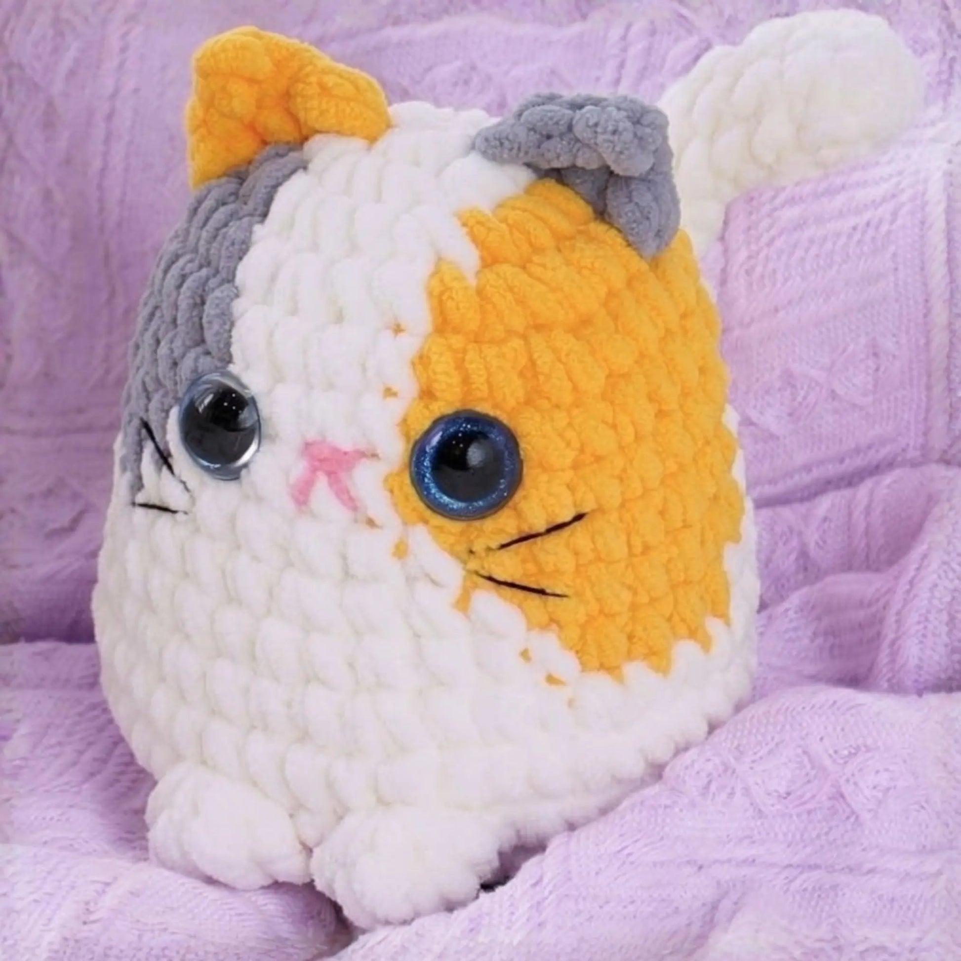 7-in-1 Chonky Cats Crochet Pattern Bundle PDF image 8 by MrsCrochetWorld