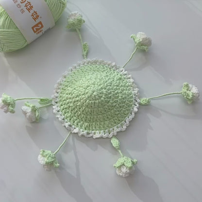 23-in-1 Pop-Up Flower Crochet Coaster Patterns — Beginner PDF Bundle