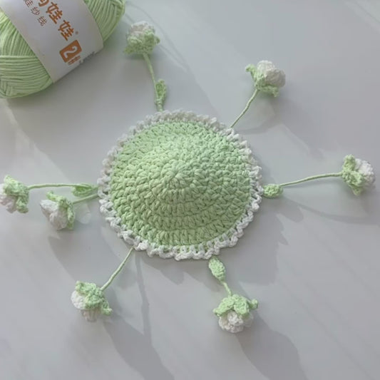 23-in-1 Pop-Up Flower Crochet Coaster Patterns — Beginner PDF Bundle