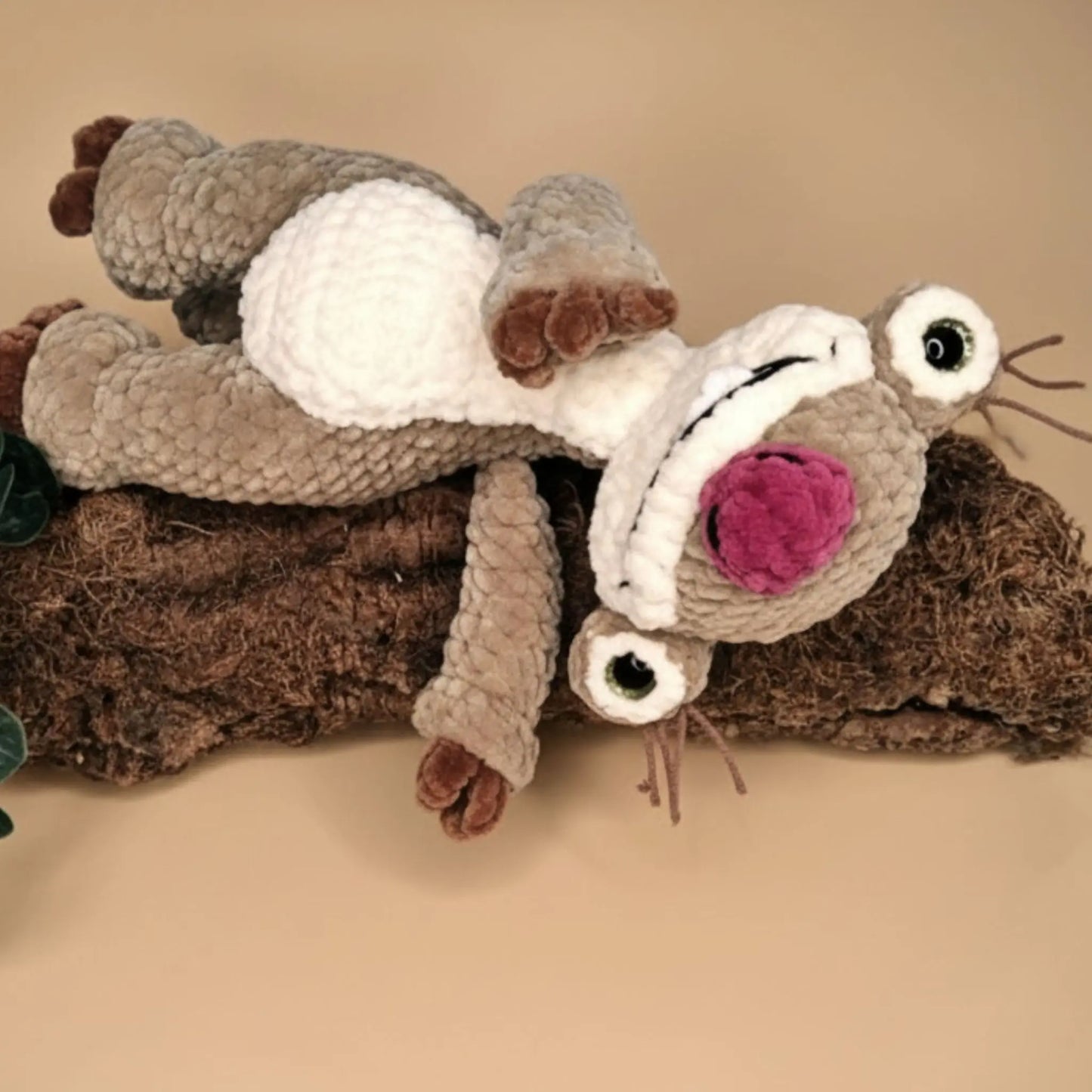 Crochet Sloth Pattern – Ice Age Inspired Amigurumi