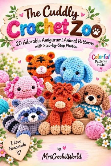 Amigurumi Animal Crochet Book — The Cuddly Crochet Zoo: 20 Patterns